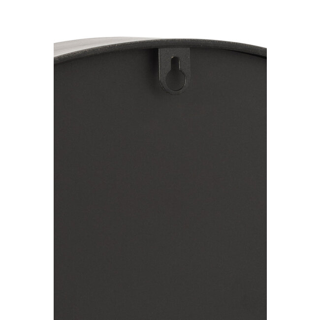 J-Line Klok Gears Mdf Grijs/Goud Klein