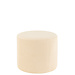 J-Line Poef Corduroy Fluweel Creme