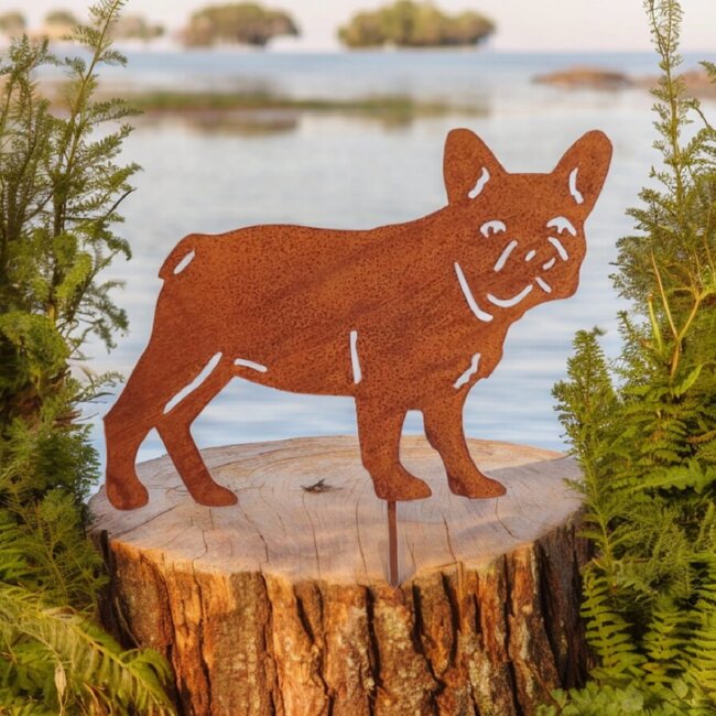 Dream-Garden Gazonsteker  Franse bulldog Donder 39x28cm