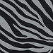 2Lif Zebra Zelfklevende Folie Mini rol grijs 45cmx2mtr