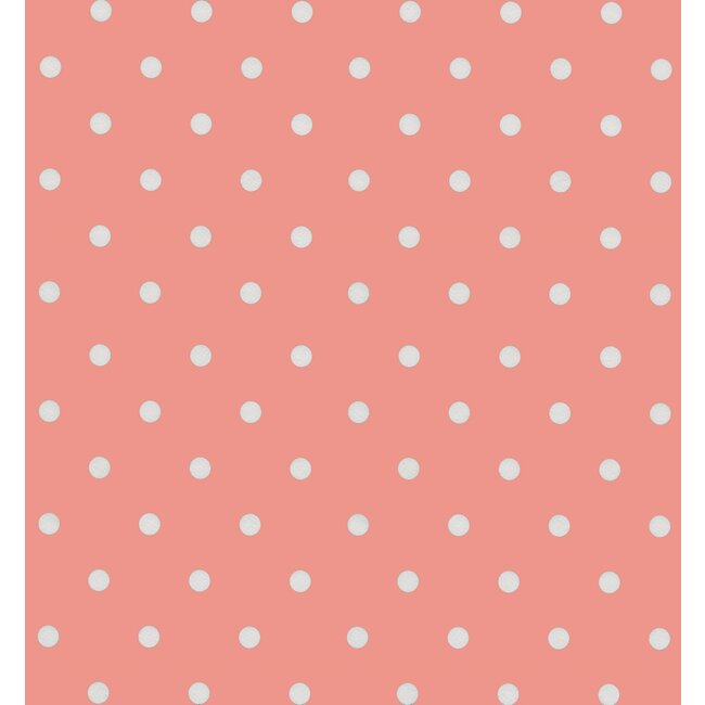 2Lif Dots Vintage Zelfklevende Folie Mini rol roze 45cmx2mtr