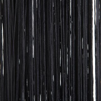 2Lif Waterfall Draadgordijn zwart 100x250cm
