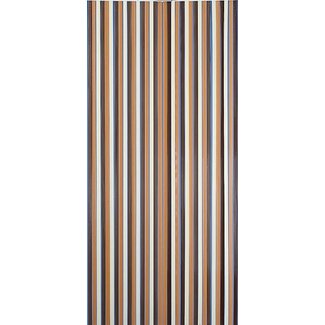 2Lif Stripes Vliegengordijn bruin-beige 90x200cm