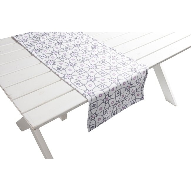 2Lif Mila Outdoor Tafelloper lila/paars 42x145cm