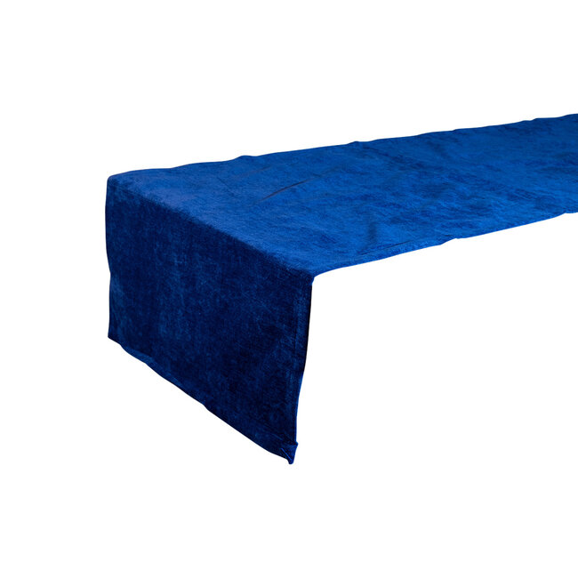 2Lif Luciano Tafelloper 5431 blauw 42x145cm