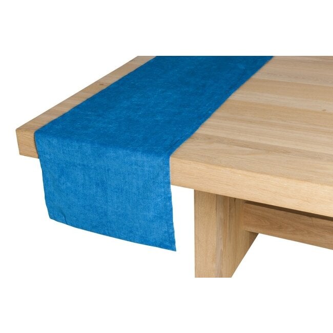 2Lif Luciano Tafelloper 5614 blauw 42x145cm