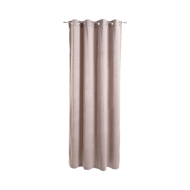 2Lif Lisboa curtain taupe 140 cm x 260 cm