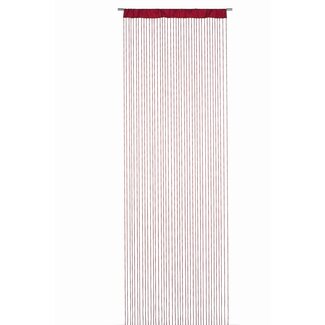 2Lif Charleston Draadgordijn rood 90x250cm