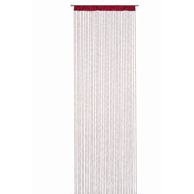 2Lif Charleston Draadgordijn rood 90x250cm