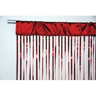 2Lif Hollywood Draadgordijn rood 90x250cm