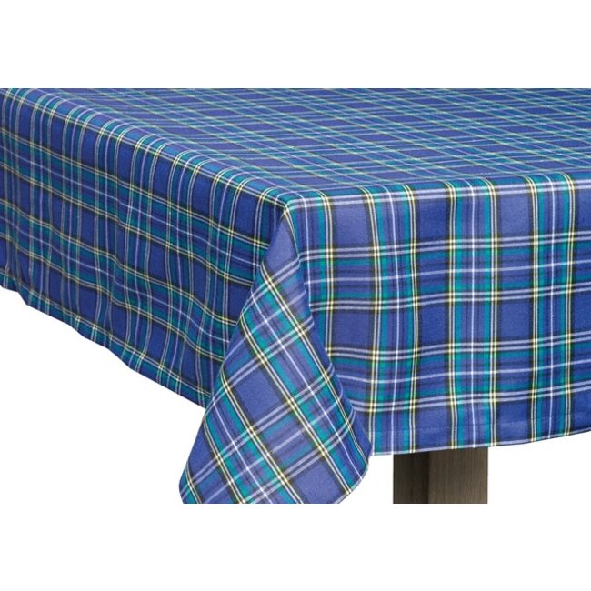 2Lif Royal Tafelkleed Textiel blauw 90x90cm