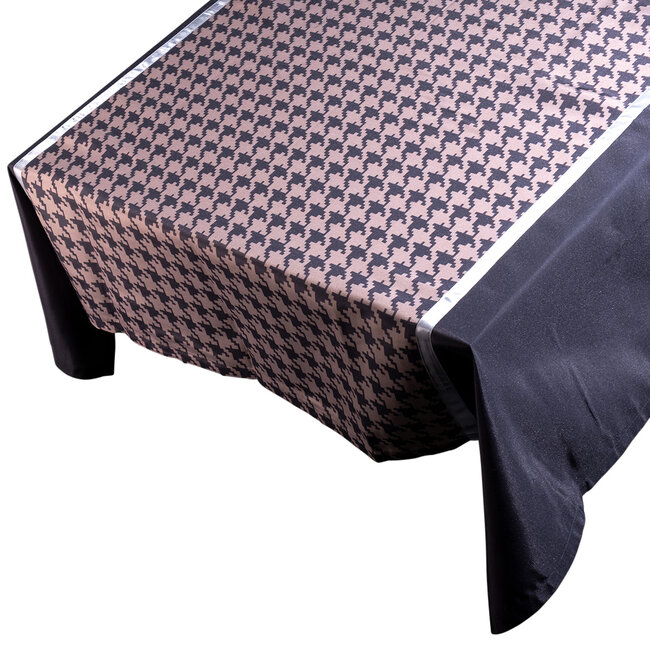 2Lif Grace Tafelkleed Textiel zandkleur 135x240cm