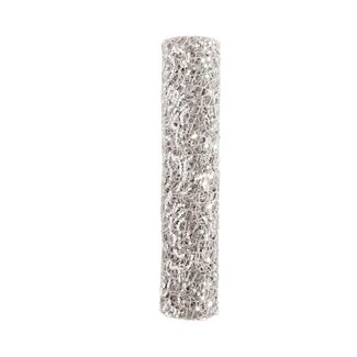 2Lif Sparkling Tafelband zilver 30cmx2,5mtr (rolled) (20 in box)