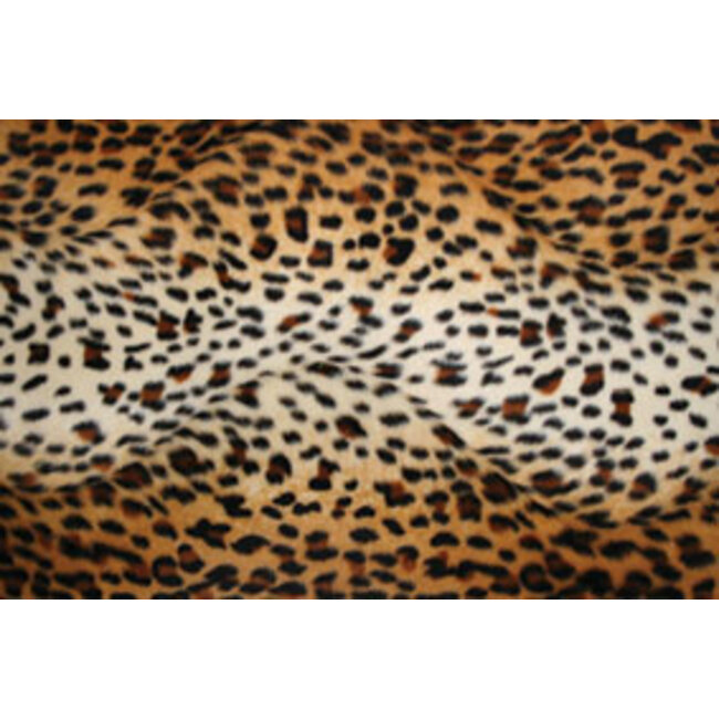 2Lif Leopard animal velvet Deco 150 cm x 2,5 mtr