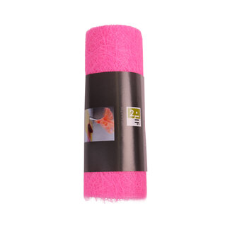 2Lif Decoweb Tafelband roze 30cmx25mtr