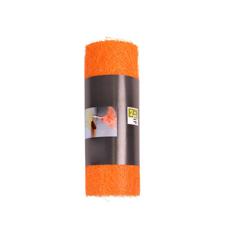 2Lif Decoweb Tafelband oranje 30cmx25mtr