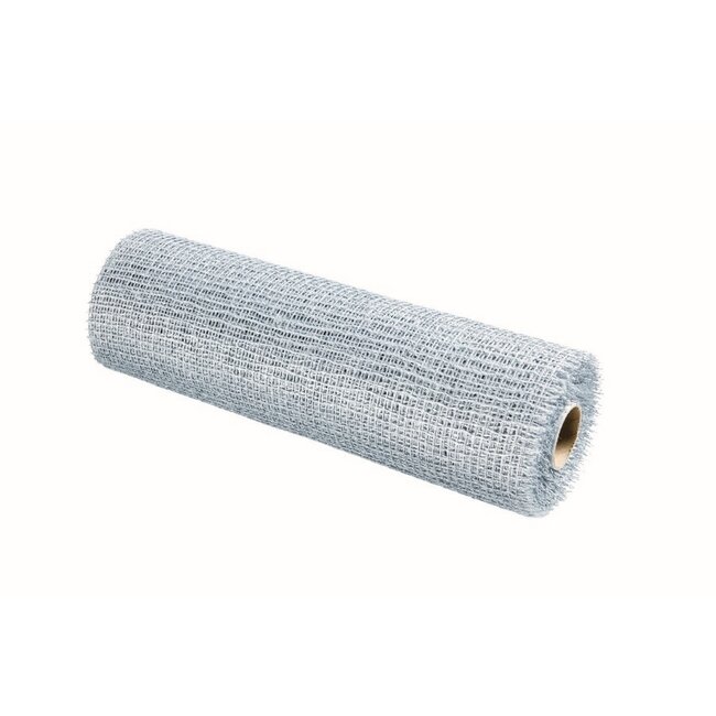 2Lif Cottonnet Tafelband 9440 zilver 53cmtrx9,1mtr (rolled)