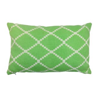Linen & More Mrs. Graphic kussen groen 30x50cm