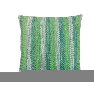 Linen & More Multi Weave kussen groen 60x60cm