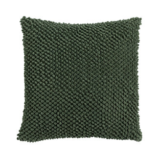 Linen & More Jumbo Dots kussen groen 45x45cm