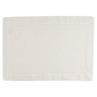 Linen & More Indi Placemat ivoor 35x50cm (set of 4)