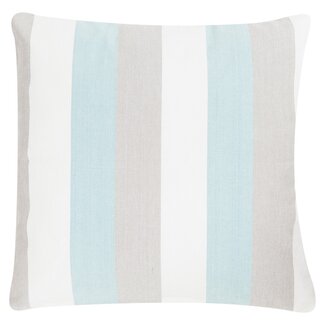 Linen & More Classic Stripe kussen blauw 50x50cm