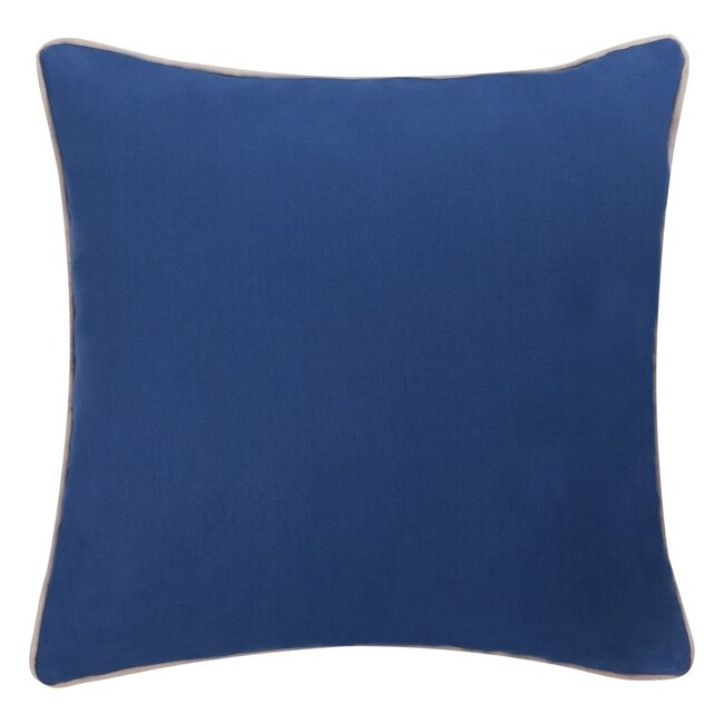 Linen & More Jilly kussen blauw 45x45cm