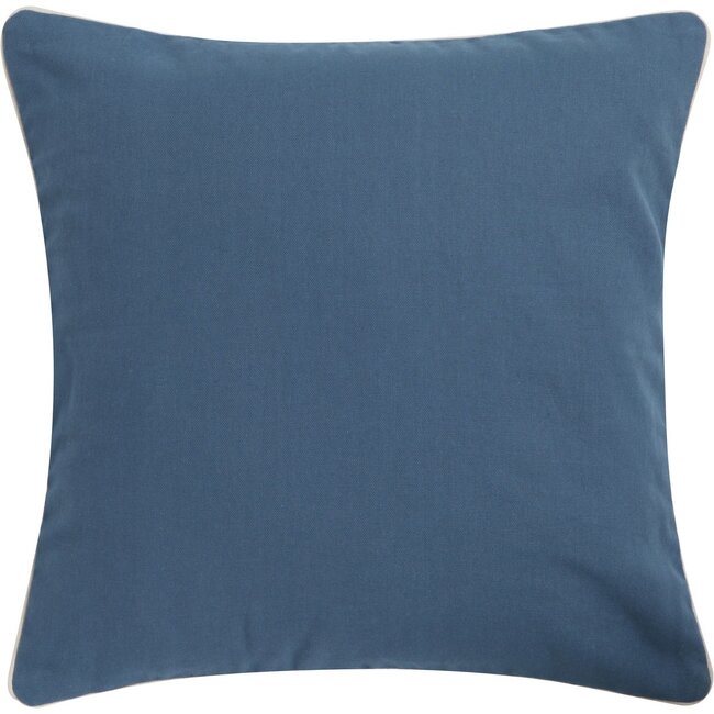 Linen & More Jilly kussen blauw 45x45cm