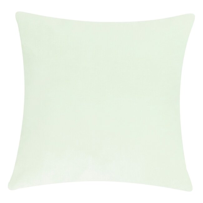 Linen & More Summer Velvet kussen groen 45x45cm