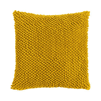 Linen & More Jumbo Dots kussen geel 45x45cm