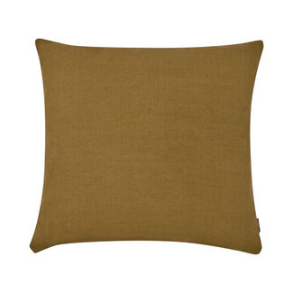 Linen & More Solid Canvas kussen groen 45x45cm