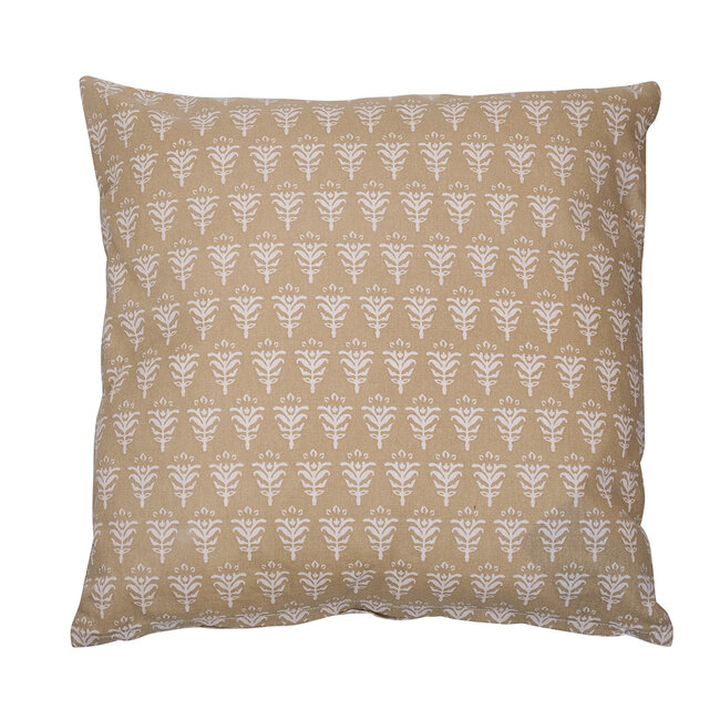 Linen & More Gigi kussen beige 45x45cm