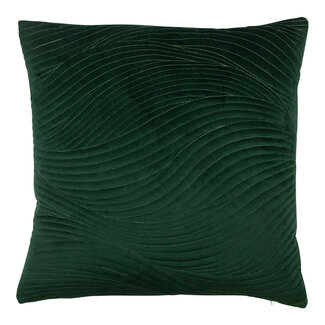 Linen & More Derry kussen groen 45x45cm