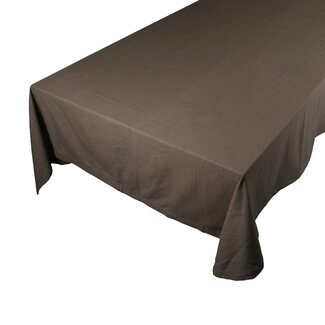 Linen & More Jazz Tafelkleed Textiel sage 140x300cm