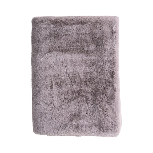 Linen & More Portland plaid grijs 130x200cm