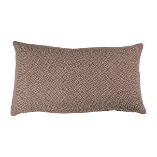 Linen & More Kenley Graphic Wool kussen taupe 30x50cm