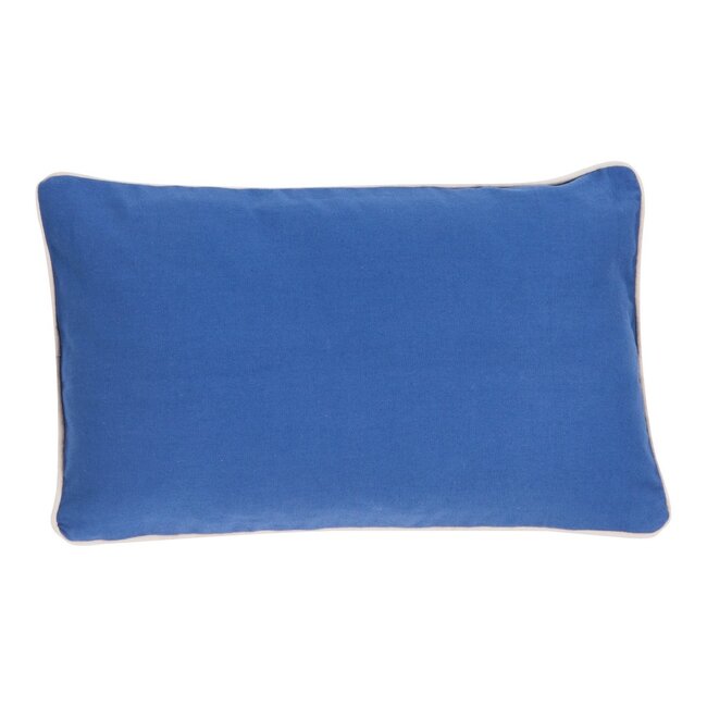 Linen & More Jilly kussen blauw 30x50cm