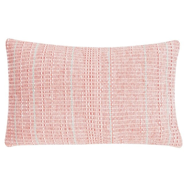 Linen & More Vertical Stripe kussen roze 30x50cm