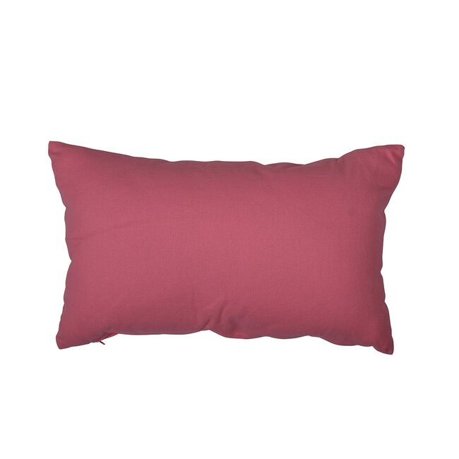 Linen & More Flannel kussen roze 30x50cm