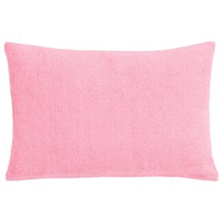 Linen & More Terry kussen roze 40x60cm