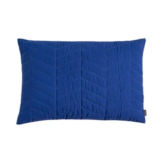 Linen & More Wide Zigzag kussen blauw 40x60cm