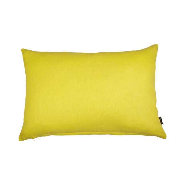 Linen & More Lima kussen geel 40x60cm
