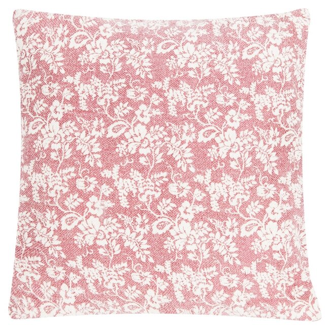 Linen & More Flower Garden kussen roze 60x60cm