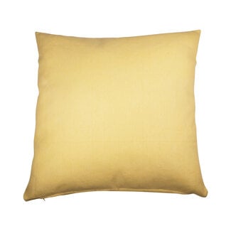 Linen & More Lima kussen geel 60x60cm