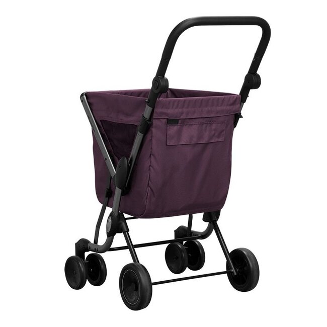 Playmarket We Go Premium Boodschappentrolley - Purple