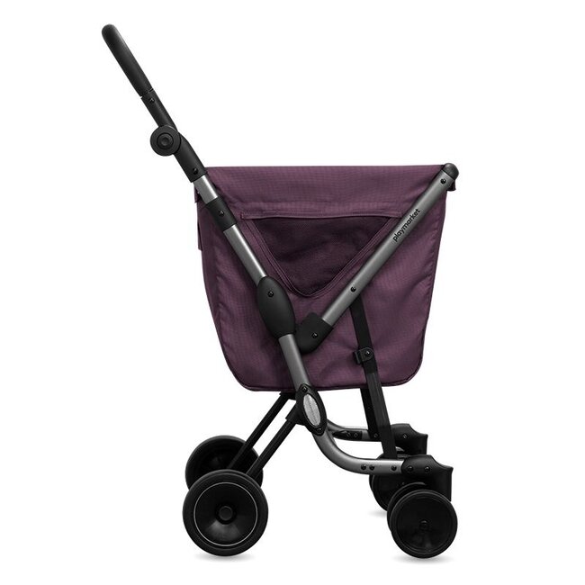 Playmarket We Go Premium Boodschappentrolley - Purple