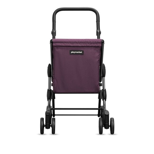 Playmarket We Go Premium Boodschappentrolley - Purple