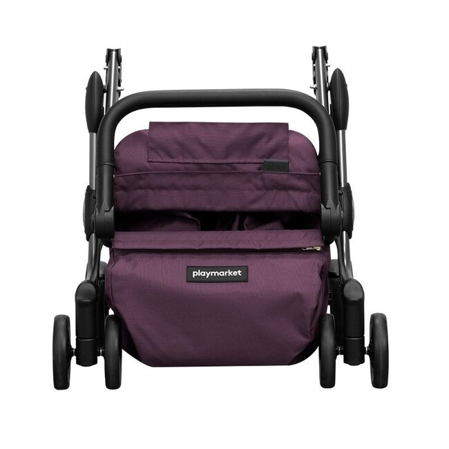 Playmarket We Go Premium Boodschappentrolley - Purple