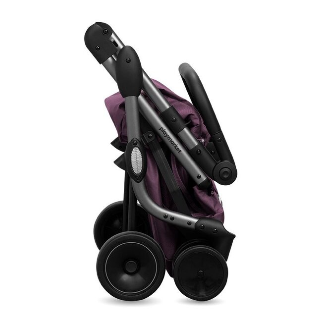 Playmarket We Go Premium Boodschappentrolley - Purple
