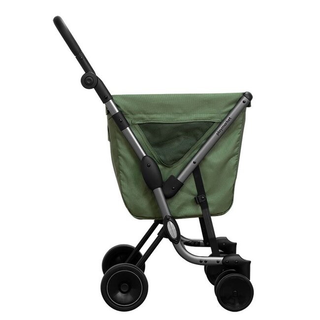 Playmarket We Go Premium Boodschappentrolley - Groen